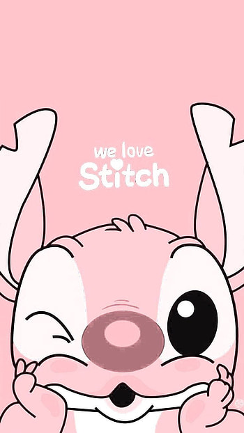 I love ROZE Stitch HD phone wallpaper