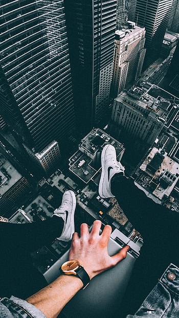 City life graphy, Rooftop hoot, Parkour, Rooftop HD phone wallpaper