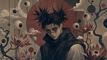 Choso — Jujutsu Kaisen, Choso (Jujutsu Kaisen), Anime Boy, Dark Fantasy, Surreal Art HD wallpaper