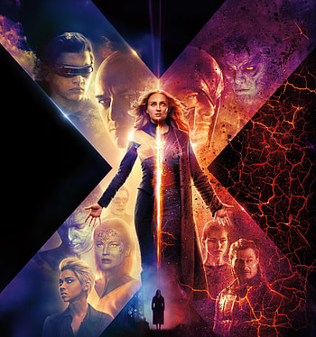 X-men: Dark Phoenix, 2019 movie, poster HD phone wallpaper