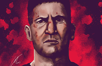 The Punisher , the-punisher, punisher, tv-shows, artwork, artist, digital-art HD wallpaper