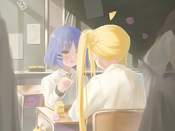 Ryou Yamada & Nijika Ijichi, Ryou Yamada, Nijika Ijichi, Anime, Bocchi the Rock! HD wallpaper