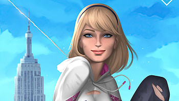 Spider Gwen Battle Damaged , gwen-stacy, superheroes, artist, artwork, digital-art, deviantart HD wallpaper