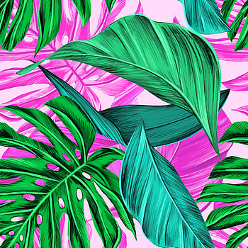 Leaves, Bright, Pattern, Texture, Textures, Tropical HD phone wallpaper