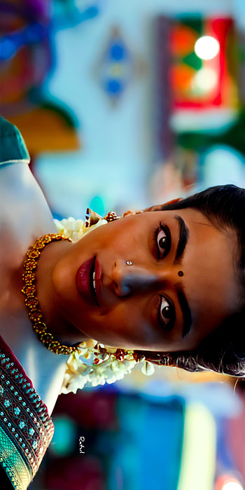 Rashmika Mandanna, lip, pushpa HD phone wallpaper