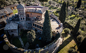 Lazio, Castle for sale, Frascati, Italy HD wallpaper