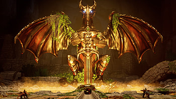 Split Fiction – gold dragon, Split Fiction, fantasy, fantasy adventure, video game, dragon HD wallpaper