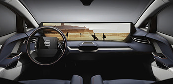 M-Byte Interior, Byton HD wallpaper