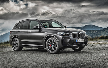 2022, BMW X3, G01, , xDrive30d, front view, exterior, black SUV, new black X3 2022, black X3 G01, German cars, BMW HD wallpaper