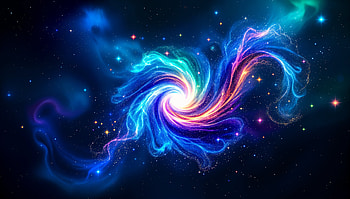 Cosmic Galaxy Swirl, galaxy, spiral galaxy, space, nebula, cosmic HD wallpaper