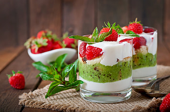 Delectable Dessert Delight -, food, dessert HD wallpaper