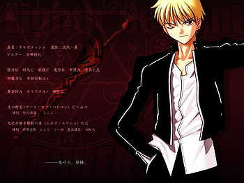 Gilgamesh, archer, servant, fate stay night, king of hero HD wallpaper