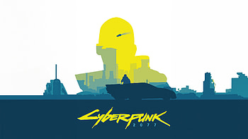 Cyberpunk 2077 Minimal Art , cyberpunk-2077, 2023-games, games, ps-games, xbox-games, pc-games, video-games, minimalism, minimalist HD wallpaper