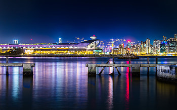 Victoria Harbour, nature, world HD wallpaper