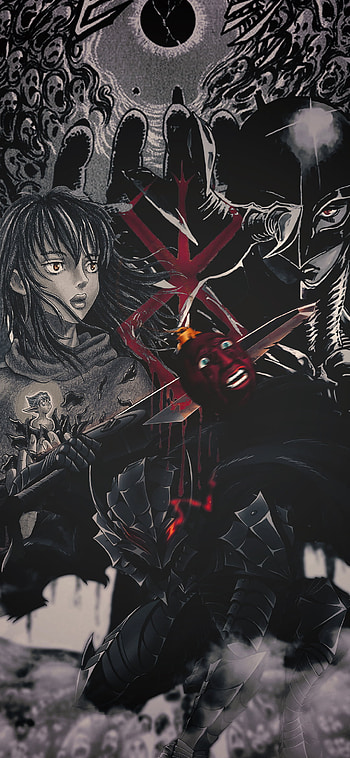 Griffith (Berserk), Guts (Berserk), Anime HD phone wallpaper