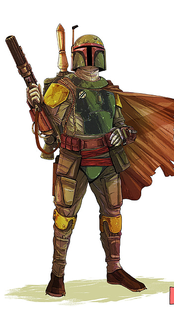 Boba Fett, Boba Fett Star Wars, Mandalorian HD phone wallpaper