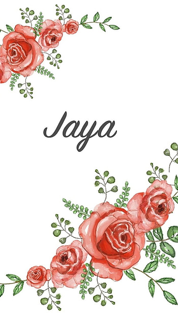 J Name, Jaya, simple HD phone wallpaper
