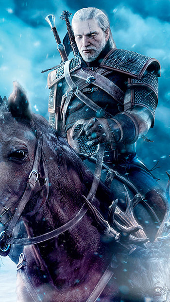 The Witcher 3, Fanart, Samsung Galaxy HD phone wallpaper