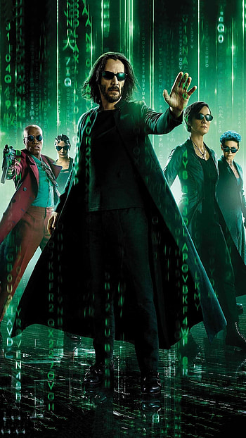 Matrix , Film Collection, Neo, Resurrections HD phone wallpaper