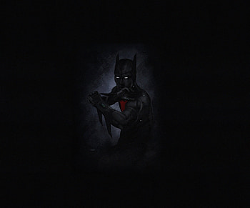 Batman, dark, comics, minimal, art HD wallpaper