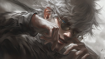 Stunning Satoru Gojo from Jujutsu Kaisen, Anime, Jujutsu Kaisen, Satoru Gojo HD wallpaper