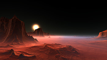 Cinematic Landscape Space Stock Scenery Digital Art, space, scenery, digital-art, artist, artwork, deviantart, sun HD wallpaper