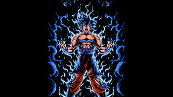Goku Radiant Energy Burst, goku, anime, artwork, dragon-ball, artist, digital-art HD wallpaper