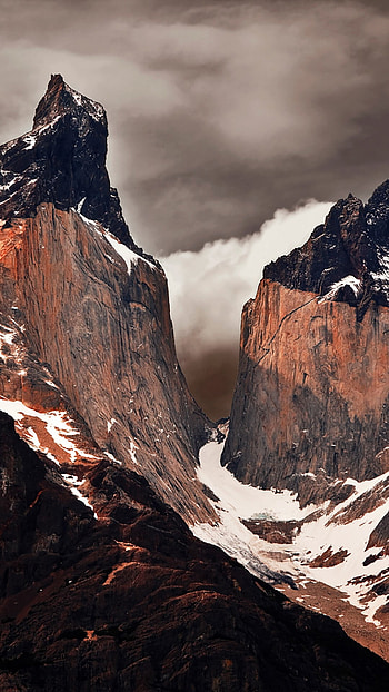 Cordillera Paine, Torres del Paine, Patagonia HD phone wallpaper