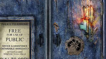 Broken Tardis Doors Doctor Who Tv Series HD wallpaper