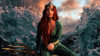 Protector Of The Ocean Mera, mera, superheroes, cosplay HD wallpaper
