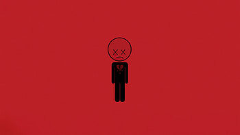 Broken Heart Minimal , alone, artist, artwork, digital-art, minimalism, minimalist, deviantart HD wallpaper