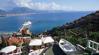 alanya, sea, holiday, vespucci, bocelli, columbus, sun, beach HD wallpaper