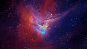 Star Nebula Glow, star, digital-universe, glow HD wallpaper