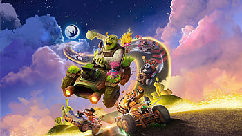Dreamworks All Star Kart Racing, all-star-kart-racing, games, 2024-games, ps5-games, ps4-games, shrek, video-games HD wallpaper