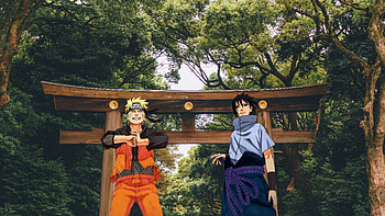 Naruto and Sasuke ., Naruto, Anime, Sasuke Uchiha, Naruto Uzumaki, Naruto & Sasuke HD wallpaper