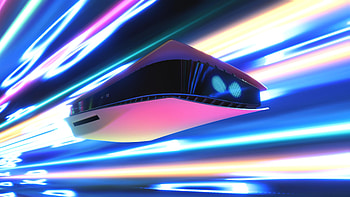 Astro Bot: Neon Rescue —, Video Game, Astro Bot Rescue Mission, PlayStation 5 HD wallpaper