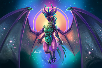 Supreme Dragon , dragon, artist, artwork, digital-art, deviantart HD wallpaper