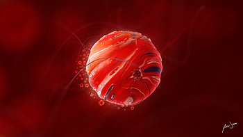 Red Planets , planets, artist, artwork, digital-art, behance HD wallpaper
