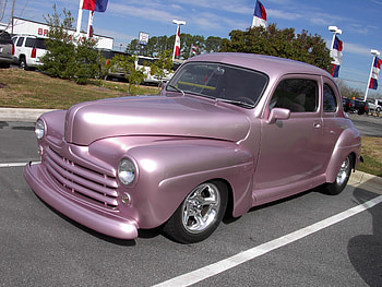 1946 Ford Coupe, ford, custom, hot rod, coupe HD wallpaper