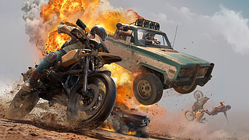 PUBG Helmet Guy On Bike , pubg, playerunknowns-battlegrounds, 2018-games, games, helmet HD wallpaper