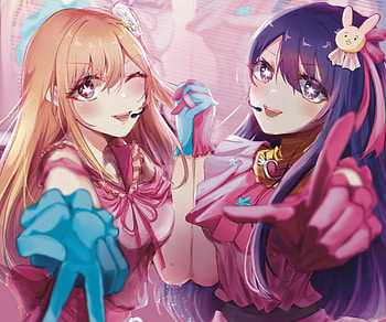 Ai Hoshino & Ruby Hoshino, Ruby Hoshino, Ai Hoshino, Anime, Oshi no Ko HD wallpaper