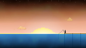 8 Bit Minimalism HD wallpaper