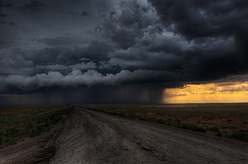 Road clouds field storm rain sky | | 364872 . HD wallpaper