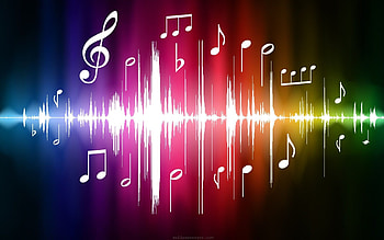 in --sound-waves-musical-note- HD wallpaper