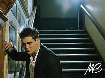 Michael Buble', nice pic, singer, cute eyes, male, handsome HD wallpaper