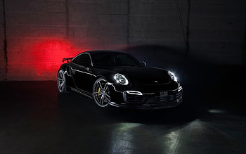 Porsche 911 Turbo 2, porsche, cars, black HD wallpaper