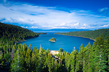 Emerald Bay, Lake Tahoe state park, History, Natural history HD wallpaper
