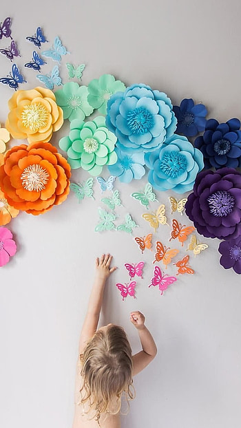 Paper Flowers, Paper HD phone wallpaper