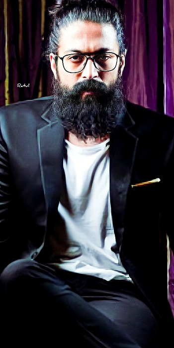 Yash, glasses, KGF chapter 2, KGF, rocking star HD phone wallpaper