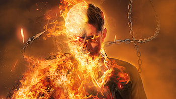 Ghost Rider Dean Winchester, ghost-rider, superheroes, artist, artwork, digital-art, artstation HD wallpaper